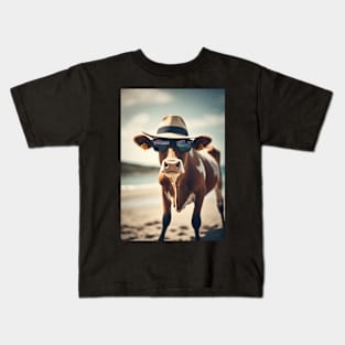 funny cow Kids T-Shirt